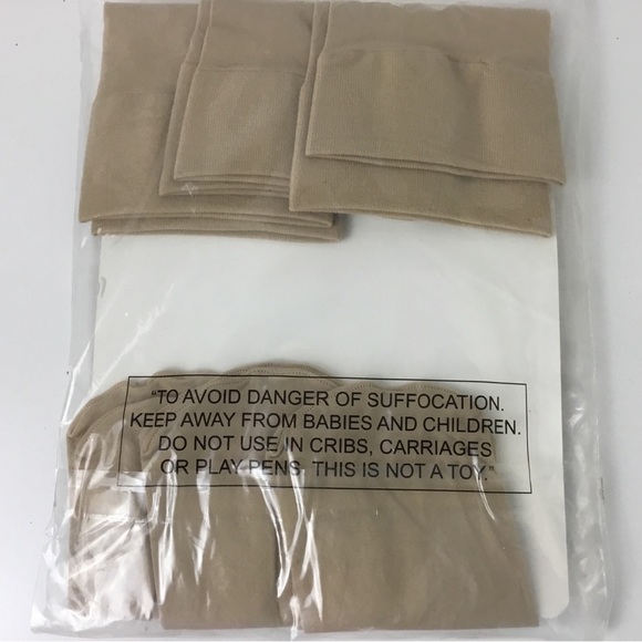 Comfort Choice Knee-High Support Socks Nude Plus Size 3-Pack - Picture 4 of 5